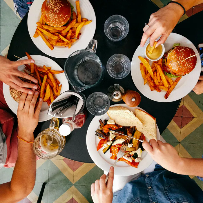 Restaurant website preview card